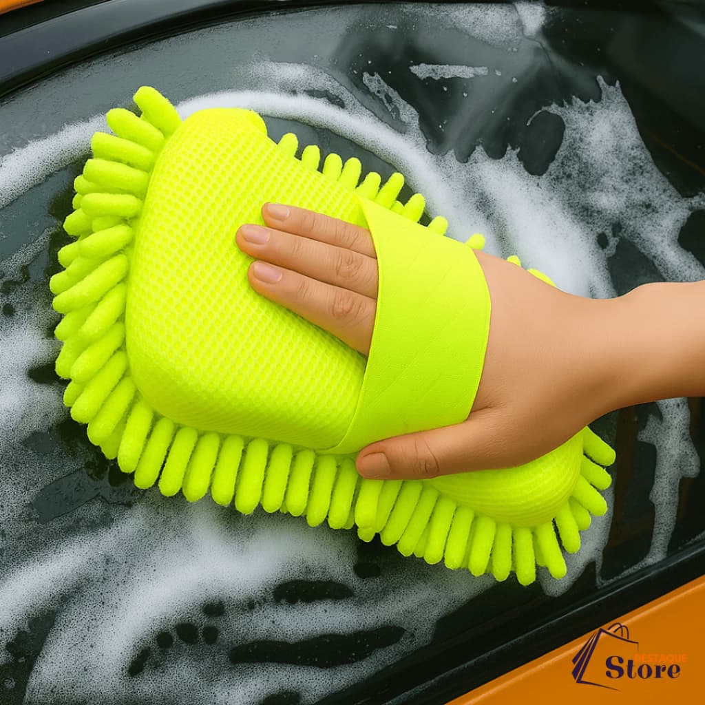 Esponja Carro